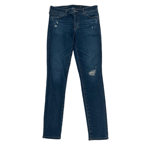 Ag Adriano Goldschmied The Legging Ankle Super Skinny Ankle Jeans Size 27 Womens - Picture 1 of 8